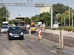 Szeged, felújítás, útfelújítás, aszfaltozás, Rókusi körút, közlekedés