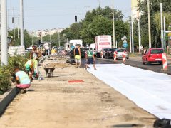 Szeged, felújítás, útfelújítás, aszfaltozás, Rókusi körút, közlekedés