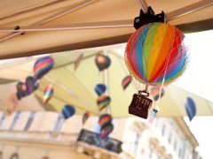 Szeged, 25. FAI Hőlégballon Világbajnokság, hőlégballon, sajtótájékoztató, Kárász utca, esemény, repülés