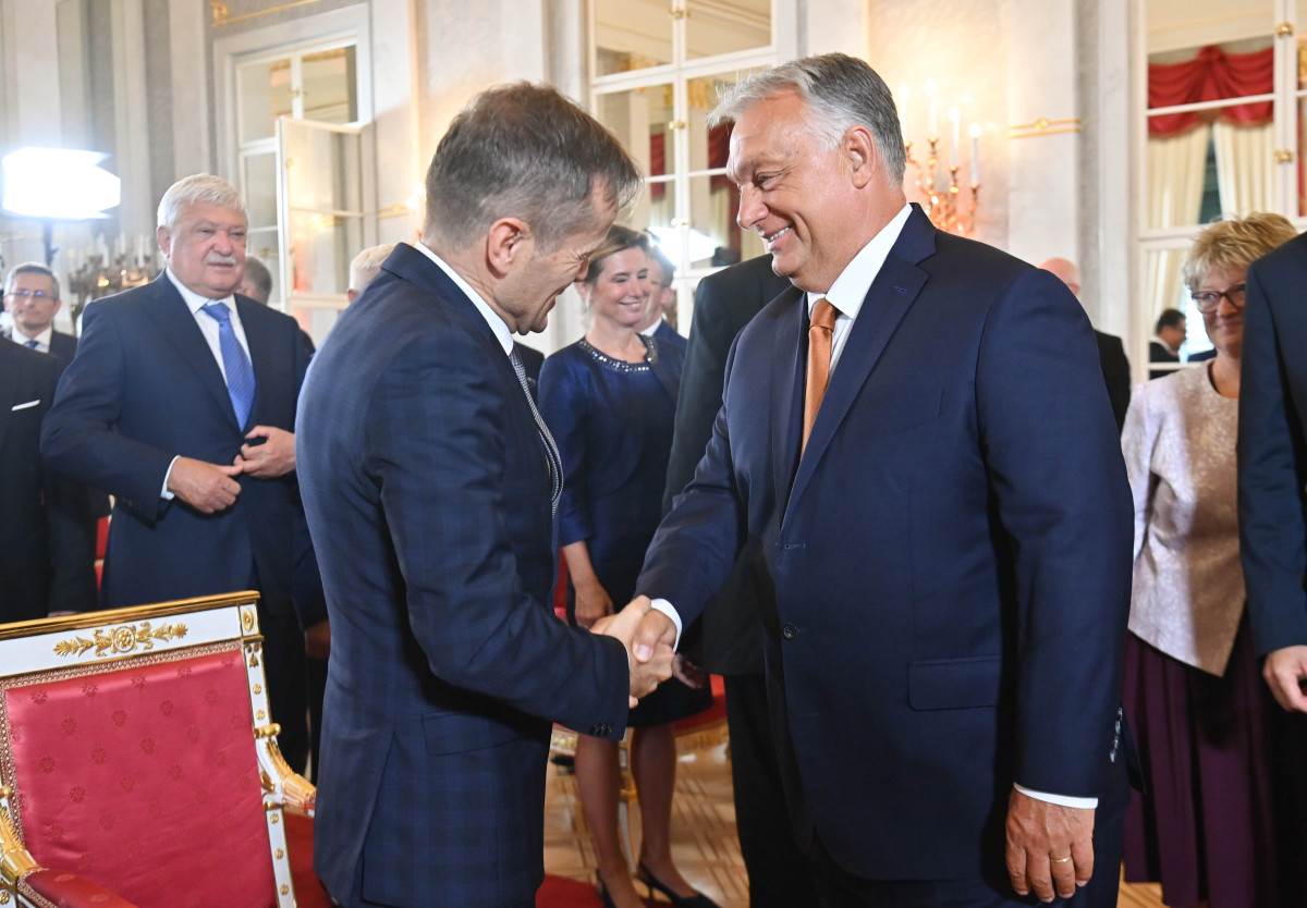 Krausz Ferenc és Orbán Viktor