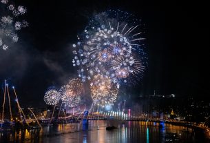 Tűzijáték Budapesten augusztus 20-án