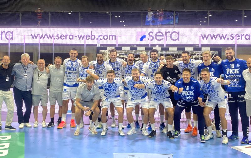 Az OTP Bank-Pick Szeged Kasselben