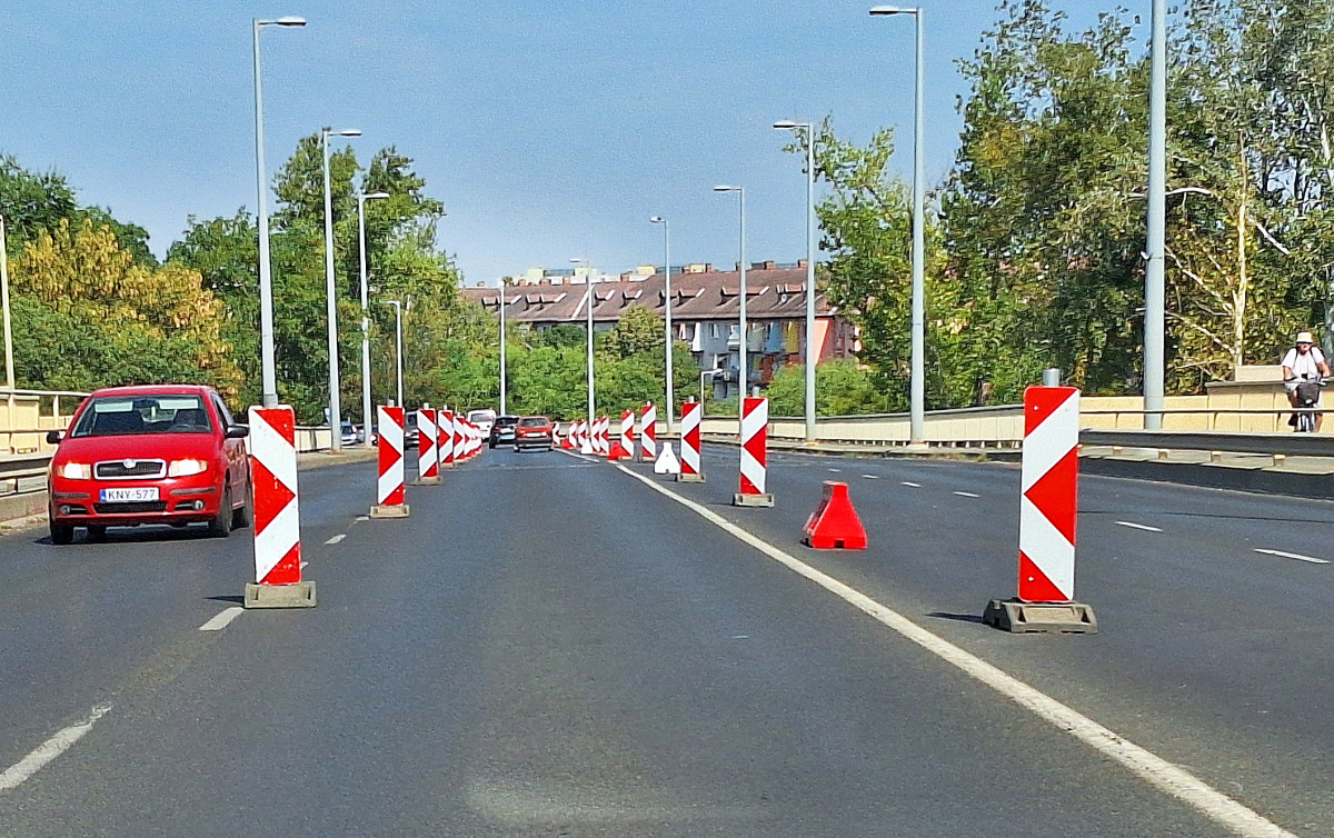 Szeged, Magyar Közút, dilatáció, dilatáció csere, Bertalan híd