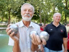 Szeged, Magyar Szervátültetettek Szövetsége, pétanque, bemutató, sport, testmozgás, Széchenyi tér