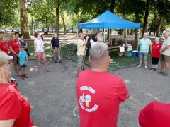 Szeged, Magyar Szervátültetettek Szövetsége, pétanque, bemutató, sport, testmozgás, Széchenyi tér