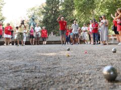 Szeged, Magyar Szervátültetettek Szövetsége, pétanque, bemutató, sport, testmozgás, Széchenyi tér