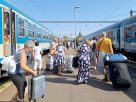 Szeged, Nagyállomás, vasútállomás, MÁV, vonat, közlekedés, utazás