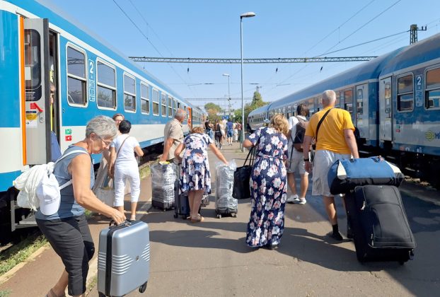 Szeged, Nagyállomás, vasútállomás, MÁV, vonat, közlekedés, utazás