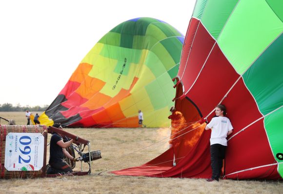 Szeged, 25. FAI Hőlégballon Világbajnokság, hőlégballon, repülés, repülőtér, sport, verseny