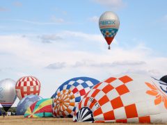 Szeged, 25. FAI Hőlégballon Világbajnokság, hőlégballon, repülés, repülőtér, sport, verseny