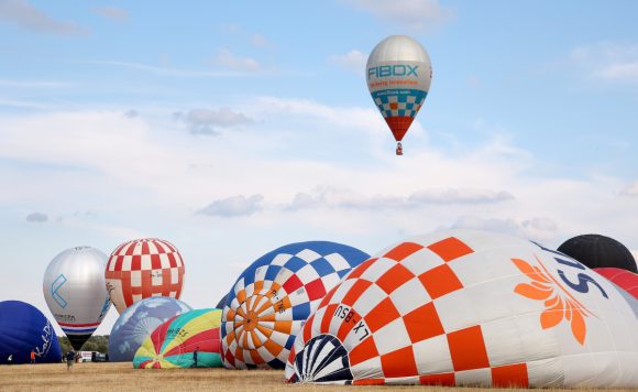 Szeged, 25. FAI Hőlégballon Világbajnokság, hőlégballon, repülés, repülőtér, sport, verseny