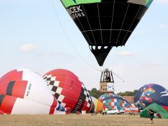 Szeged, 25. FAI Hőlégballon Világbajnokság, hőlégballon, repülés, repülőtér, sport, verseny