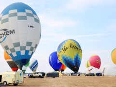 Szeged, 25. FAI Hőlégballon Világbajnokság, hőlégballon, repülés, repülőtér, sport, verseny