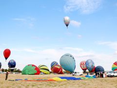 Szeged, 25. FAI Hőlégballon Világbajnokság, hőlégballon, repülés, repülőtér, sport, verseny