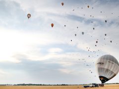 Szeged, 25. FAI Hőlégballon Világbajnokság, hőlégballon, repülés, repülőtér, sport, verseny