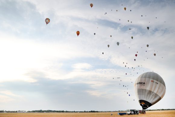 Szeged, 25. FAI Hőlégballon Világbajnokság, hőlégballon, repülés, repülőtér, sport, verseny