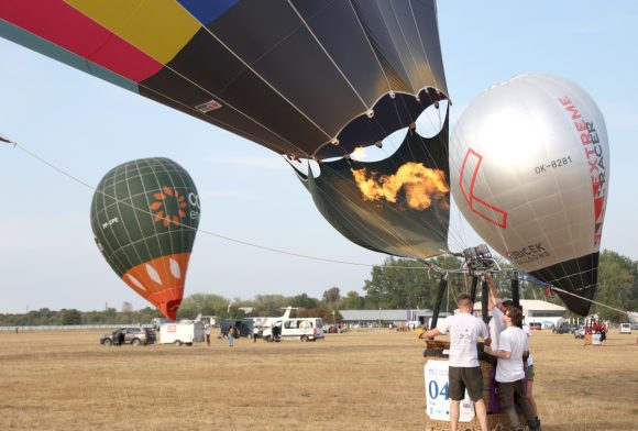 Szeged, 25. FAI Hőlégballon Világbajnokság, hőlégballon, repülés, repülőtér, sport, verseny