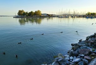 Balatonfüred, Balaton, turizmus, utazás, kikötő