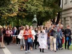 Szeged, Radnóti Miklós Emlékséta, Radnóti Gimnázium, vers, irodalom, kultura