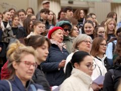 Szeged, Radnóti Miklós Emlékséta, Radnóti Gimnázium, vers, irodalom, kultura