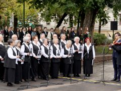 Szeged, október 6., megemlékezés, Aradi vértanúk tere, koszorúzás, mécses, Kovács Tamás