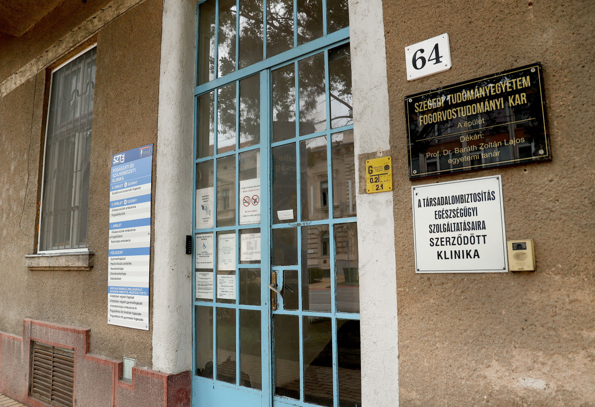 Szeged, Szegedi Tudományegyetem, SZTE, Fogorvostudományi Kar, épület, Tisza Lajos körút, egyetem, oktatás