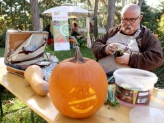 Szeged, Tök Jó Nap, ősz, Füvészkert, természet, időjárás, tök