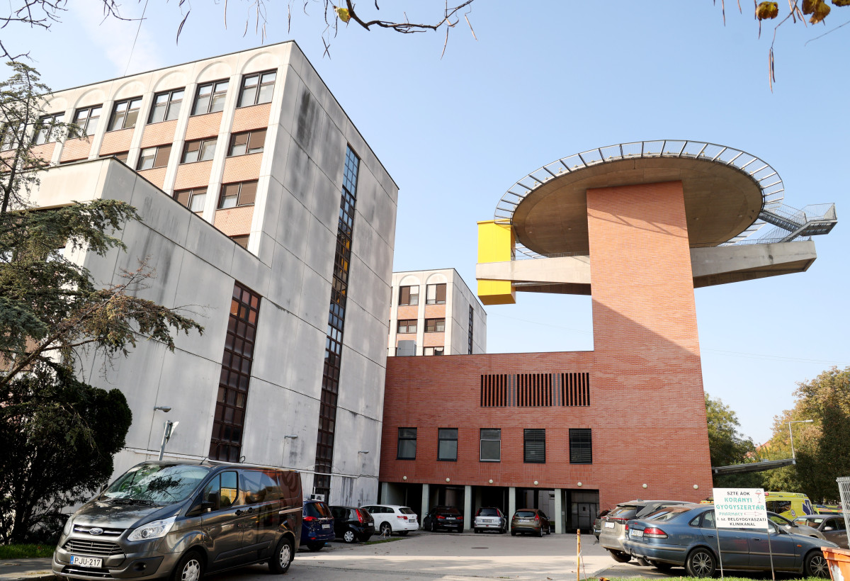 Szeged, SZTE Szent-Györgyi Albert Klinikai Központ, Sürgősségi Betegellátó, SBO, helikopterleszálló, klinika, egészségügy