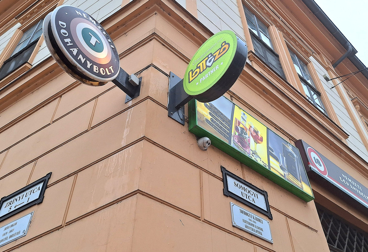 Szeged, dohánybolt, Somogyi utca