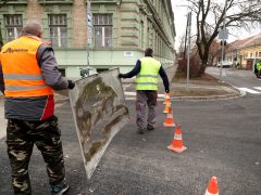 Szeged, elkészült, Földmíves utca, felújítás, aszfalt, Kovács Tamás