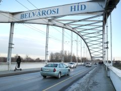 Szeged, letakarították, Belvárosi híd, híd, belváros, közlekedés