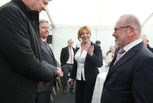 Szeged, Science Park, Szeged Tudományos és Innovációs Park, közművesítés, úthálózat, átadás, Rovó László, Lantos Csaba, Fendler Judit