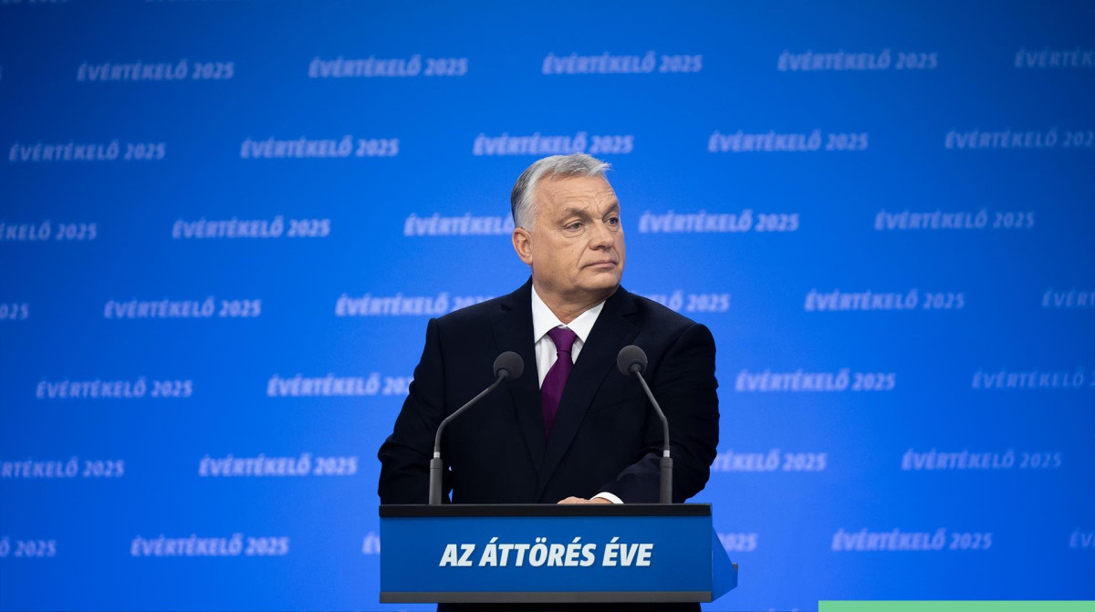 Orbán Viktor. Évértékelő. 2025. Politika. Fotó: Orbán Viktor hivatalos Facebook-oldala