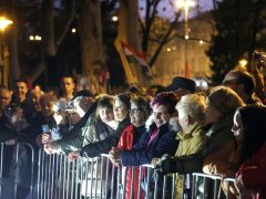 Szeged, Magyar Péter, országjáró körút, Széchenyi tér
