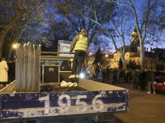 Szeged, Magyar Péter, országjáró körút, Széchenyi tér