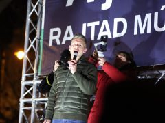 Szeged, Magyar Péter, országjáró körút, Széchenyi tér