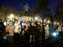 Szeged, Magyar Péter, országjáró körút, Széchenyi tér