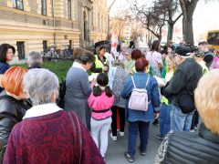 Szeged, Magyar Orvoskamara, demonstráció, aHang, szolidaritás, I-es Kórház, egészségügy, vény, recept, orvos