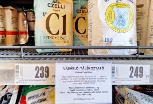 Szeged, március, élelmiszer, árrésstop, Spar, áruház, vásárlás, infláció, gazdaság, liszt