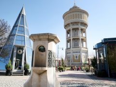 Szeged, Víz világnapja, Szent István téri víztorony, víztorony, látkép, belváros