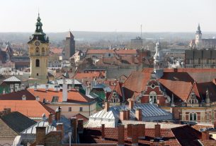 Szeged, Víz világnapja, Szent István téri víztorony, víztorony, látkép, belváros