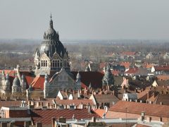 Szeged, Víz világnapja, Szent István téri víztorony, víztorony, látkép, belváros