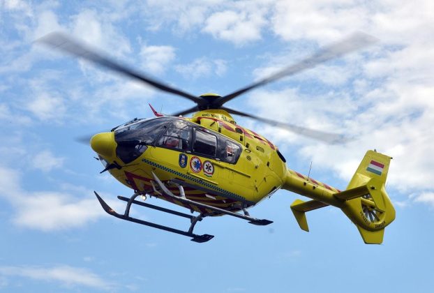 Mentőhelikopter baleset