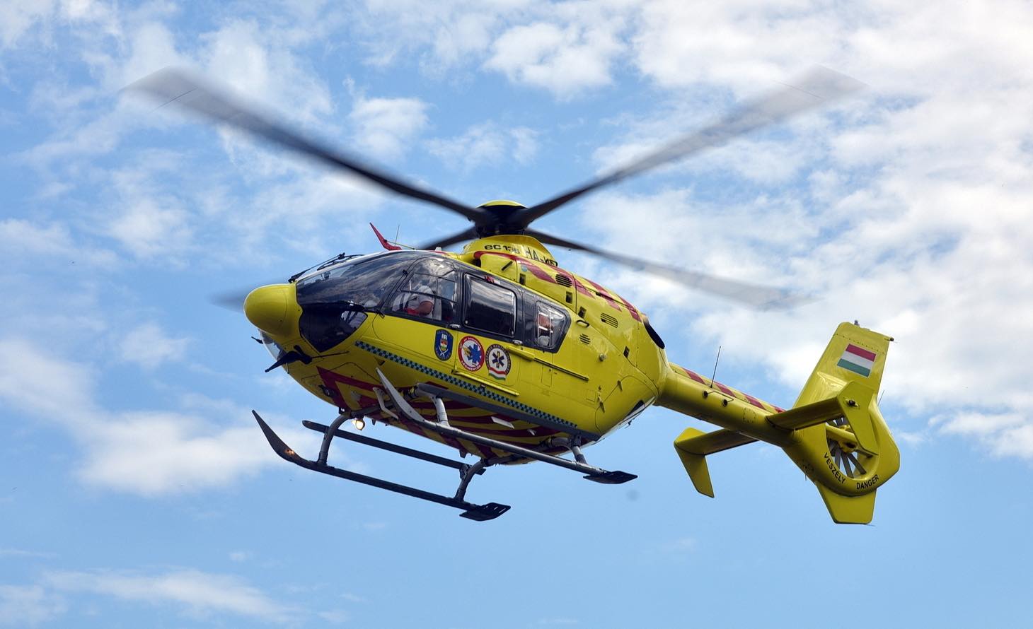 Mentőhelikopter baleset