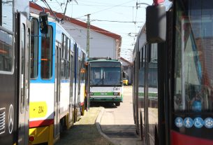 Szeged, 46 éves szegedi trolibusz, troli, közlekedés, tömegközlekedés, remíz, sajtótájékoztató, SZKT, Pulz utcai telephely