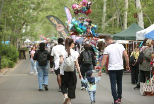 Szeged, majális, újszeged, liget, szórakozás, forgó, lufi, sör