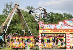 Szeged, majális, újszeged, liget, szórakozás, forgó, lufi, sör