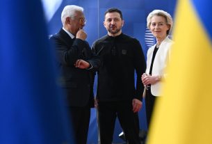 Ursula von der Leyen szerint Ukrajnát gyorsítva fel kell venni az unióba. Fotó: European Commission hivatalos FB.