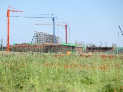 Szeged, épül, BYD, gyár, autógyár, gazdaság, ipar, építkezés