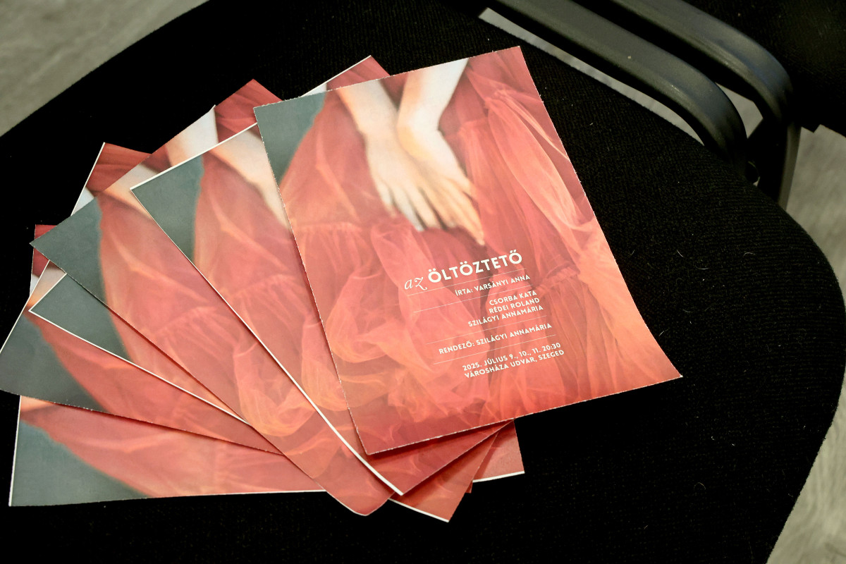 Szeged, Nyári Színházi Esték, Varsányi Anna, Az öltöztető, olvasópróba, színház, kultura
